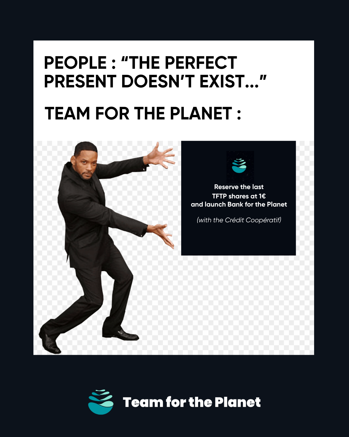 Team for the Planet meme 4